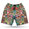 Tiki Tribal Men's Swim Trunks - Tropical Summer Hawaiian Shorts for Men, Men's Summer Bathing Shorts Set 10 Size Size 4XL view 1
