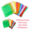 CCINEE 24Pcs Dance Scarves for Kids Play Dancing Music Scarfs Movement Square Juggling Silk Tricks Scarves Rhythm Band Scarfs for Children Movement(12 Colors) view 3