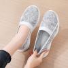 Leather Shoe Leisure Women's Slip On Travel Soft Sole Comfortable Shoes Outdoor Business Casual Work Shoes (White, 7.5) view 4