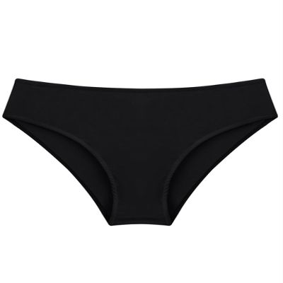 Moggemol Little Big Girls Triangle Bikinis Briefs Swimming Bottoms Swimwear Sports Dance Underpants for Kids Black 12 Years