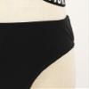 Moggemol Little Big Girls Triangle Bikinis Briefs Swimming Bottoms Swimwear Sports Dance Underpants for Kids Black 12 Years view 2