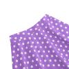 1950's Style Skirts Kids Vintage 50's Full Circle Girls Swing Skirt Smock Waist Audrey Hepburn Style Rockabilly Casual Party Skirts Retro 50s Polka Dot Skirt Knee Length A line Skirt Purple 9-10 Years view 4