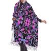 LMNSWDA Jazz Jam Women's Fashion Cashmere Feel with Tassel Large scarf warm party shawl Wraps view 1