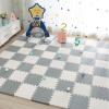 12"x12" Squares Interlocking Foam Tiles, 24 Pieces Yoga Exercise Playmats, 0.5"/1" Thick Foam Puzzle Floor Mat, Home Flooring Protector view 1