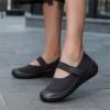 Ladies Summer Fashion Thin Lazy Breathable Thick Bottoming Hollowed Out Comfortable Outdoor Mens High Top Casual Shoes (Black, 8.5) view 4