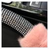 FUERU Car Steering Wheel Cover Set Universal Car Steering Wheel Cover Autumn and Winter Plush with Drill Grip Comfortable Car Interior (Color : 2#) view 3