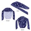 6 Pieces Sweat Wicking Bandana Hat for Men Women Stretchy Paisley Rags Durag Beanie Cap Skull Cap Head Wrap (White) view 2