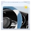 FUERU Car Steering Wheel Cover Set Universal Car Steering Wheel Cover Winter Plush Delicate Fit Car Interior Creative Gift (Color : 3#) view 4