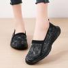 Leisure Women's Slip On Travel Soft Sole Comfortable Shoes Outdoor Mesh Runing Fashion Sports Breathable Mens Size 14 (Black, 7) view 2