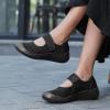 Ladies Summer Fashion Lightweight Casual Breathable Solid Color Anti Slip Soft Bottom Comfortable Women Causal Shoes (Black, 7.5) view 4