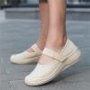 Ladies Summer Fashion Thin Lazy Breathable Thick Bottoming Hollowed Out Comfortable Outdoor Mens High Top Casual Shoes (Beige, 9) view 4