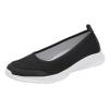 Leisure Women's Slip On Travel Soft Sole Comfortable Shoes Outdoor Mesh Runing Fashion Sports Toe Shoes for Women (Navy, 9) view 1