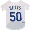 MLBPA Dog Jersey - Mookie Betts, Markus Lynn #50 Pet Jersey - MLB LA Dodgers Mesh Cat Jersey, X-Small view 3