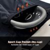 COOLOMG Men Adult Padded Baseball Sliding Shorts with Cup Pocket for Softball Football Hockey Black view 4