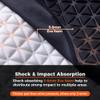 COOLOMG Men Adult Padded Baseball Sliding Shorts with Cup Pocket for Softball Football Hockey Black view 3