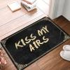 Dsoluuing Welcome Door Mats for Outside Entry Kiss My Airs Rug Spring Kitchen Mats Summer Rug (Size : 40X60CM) view 1