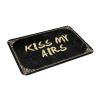 Dsoluuing Welcome Door Mats for Outside Entry Kiss My Airs Rug Spring Kitchen Mats Summer Rug (Size : 40X60CM) view 2