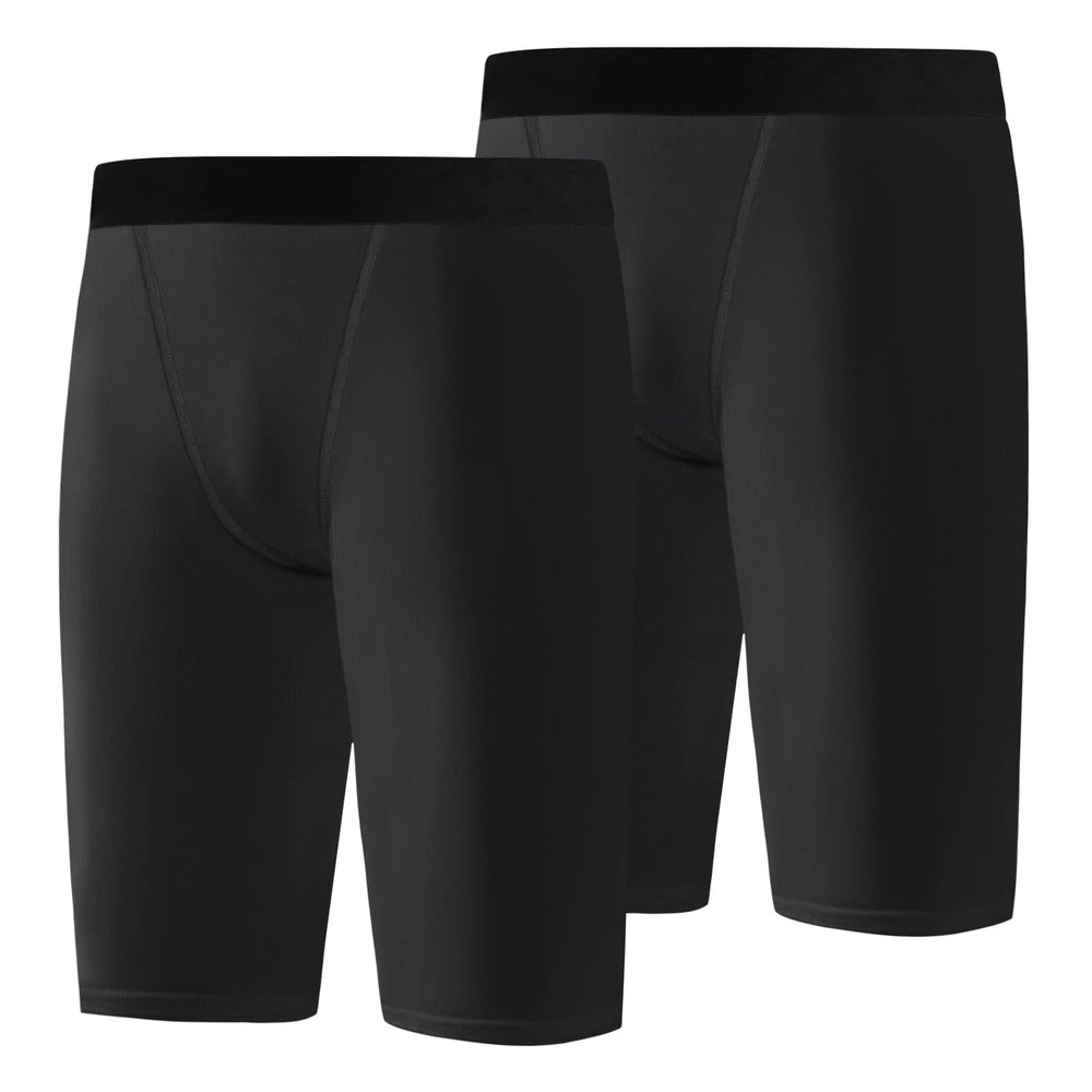 Blaward Youth Boys Compression Shorts,Spandex Athletic Kids Running Compression Underwear Sport Base Layer