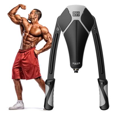 RIEJIN Hydraulic Power Twister Arm Exerciser, Adjustable 22-440lbs, Shoulder Muscle Training Fitness Equipment for Men & Women, for Biceps, Abdomen