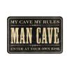 Dsoluuing Sweet Home Mat Wrning Enter at Your Own Risk Mat Spring Outdoor Decor Fall Front Door Mats Outdoor (Size : 40X60CM) view 2
