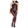 YiZYiF Women's Sheer Shiny Bodystocking One Piece Tights Zentai Bodysuit Lingerie Full Body Jumpsuit Black D One Size view 2
