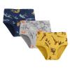 Kids Children Boys Underwear Cute Print Briefs Shorts Cotton Underwear Trunks 3PCS Baby Boy Training Pants (Yellow, 2-3 Years) view 1