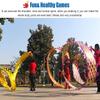 CALMR 3D Dragon Dance Ribbon Slope Dragon Throw Streamer Silk-Like Flowy Chinese Dragon Ribbon Streamer + Travel Bag view 4