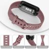 Meliya for Fitbit Inspire 3 Bands Women Men, Soft Silicone Adjustable Wristband Replacement Sport Straps Compatible with Fitbit Inspire 3 Fitness Tracker (Smoke Violet) view 4
