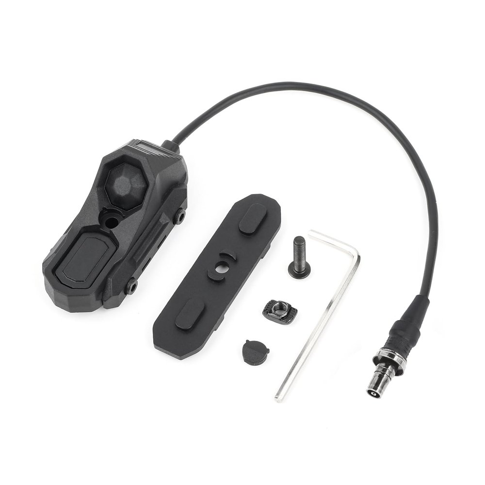 NECARL Remote Pressure Switch, Dual Function Tactical Light Switch