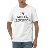 Abipuir Funny T Shirts I Love Model Rockets T Shirt Funny Shirt (Color : Colour, Size : Large) view 1