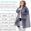HOOMBOOM 2 Pack Waterproof Raincoats for Kids Reusable,EVA Rain Ponchos Emergency Rain Jacket for Children, Boys and Girls view 3