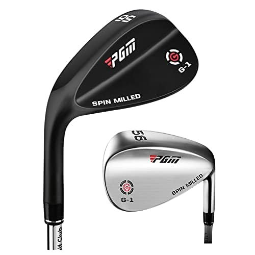 Professional Golf Sand Wedge for Men Women - Left or Right Handed - Complete 56 60 Degree Golf Club Wedges (Left 60 Degree(Black))
