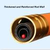 Portable Telescopic Fishing Rod Super Light Super Hard Carbon Fiber Fishing Rods 3.6m,4.5m,5.4m,6.3m,7.2m,8.1m,9m,10m Long Section Hand Pole For Travel Freshwater Saltwater Fishing Fish ( Size : 3.6m view 3