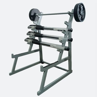 2023 New Squat Rack Pencil Holder Stand,Pen Holder for Desk Unique,Funny Pen Holders Stationary Organiser Desk Tidy,Fitness Equipment Shape Ornaments Aesthetic Room Decor,Cell Phone Stand