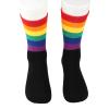 1 Pair Gay Pride Rainbow Socks LGBTQ Pride Flag Be Gay Do Crime Rainbow Socks Pride Gifts Lesbian Pride (be gay) view 2