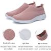 AngryMonkey Women Arch Support Orthopedic Sneakers Walking Shoes,Comfortable Lightweight Breathable Memory Foam Slip On Trainers Running Shoes (10.5,Blue,10.5) view 3