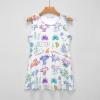 Watercolor Cute Axolotl Women's Musical Cheerleader Costumes Fancy Dress Uniform Outfit for Party Sports Gifts S view 3