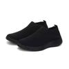 AngryMonkey Women Arch Support Orthopedic Sneakers Walking Shoes,Comfortable Lightweight Breathable Memory Foam Slip On Trainers Running Shoes (8,Black,8) view 2