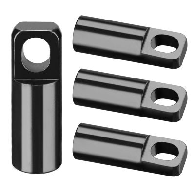 4 Pack Black Presta Valve Caps for Bike - 2 in 1 Aluminum Valve Stem Covers with Valve Core Remover for MTB, Road Bike, Bicycle - Lightweight, Durable, High-Performance