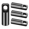 4 Pack Black Presta Valve Caps for Bike - 2 in 1 Aluminum Valve Stem Covers with Valve Core Remover for MTB, Road Bike, Bicycle - Lightweight, Durable, High-Performance view 1