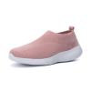 AngryMonkey Women Arch Support Orthopedic Sneakers Walking Shoes,Comfortable Lightweight Breathable Memory Foam Slip On Trainers Running Shoes (7,Pink,7) view 1
