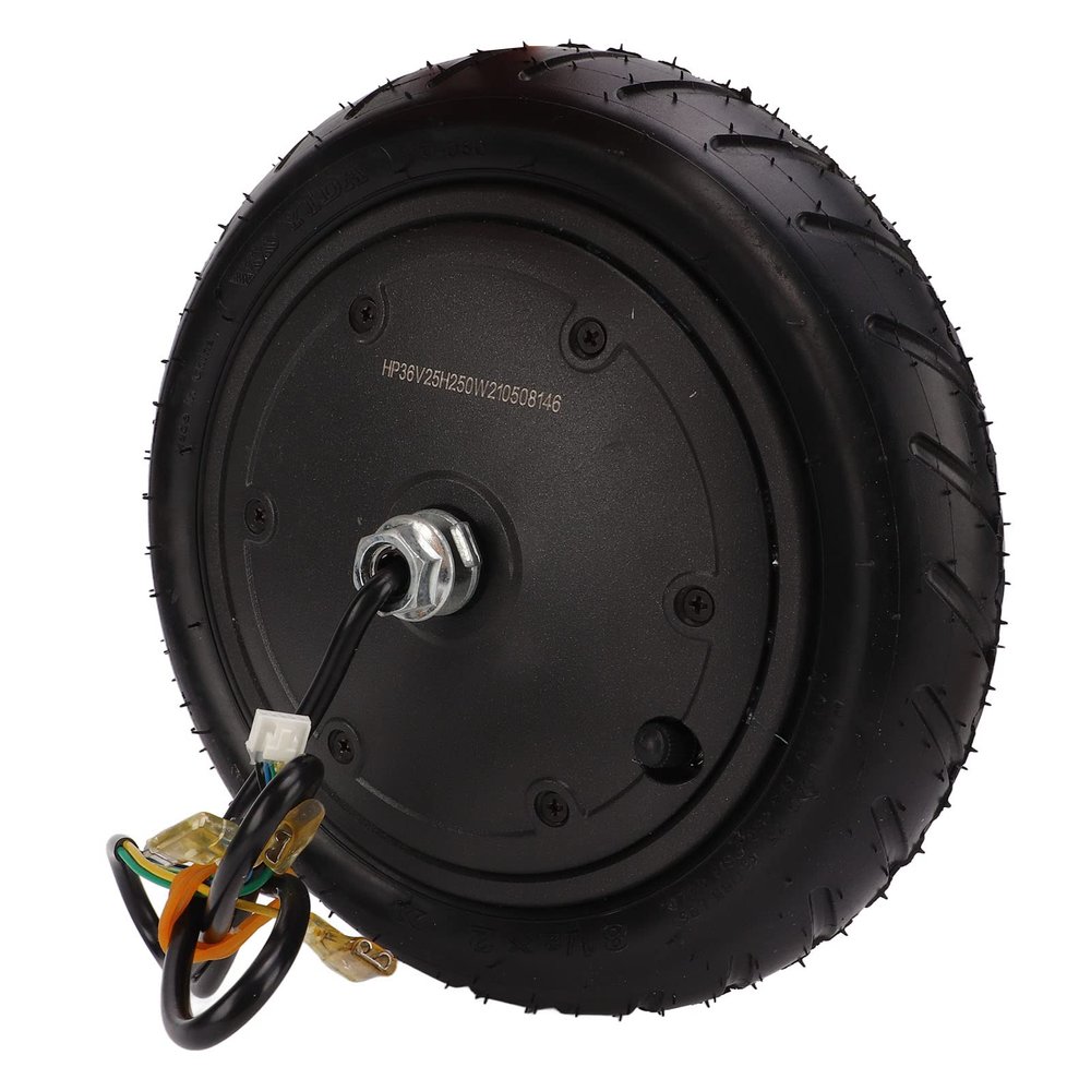 NDNCZDHC 250w 8.5inch Electric Scooter Tyre with Wheel Hub Scooter Tyre Inflation Electric Vehicle Wheel Pneumatic Tire Wheel Compatible with M365 Scooter