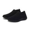 AngryMonkey Women Arch Support Orthopedic Sneakers Walking Shoes,Comfortable Lightweight Breathable Memory Foam Slip On Trainers Running Shoes (6.5,Black,6.5) view 2