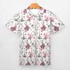 Paris - Eiffel Tower and A Heart Golf Polo Shirts for Men Short Sleeve T-Shirts Casual Slim Fit Tennis Shirt 2XL view 3