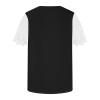 Womens Summer Tops Pleated Trendy Tunics Square Neck Lace Short Sleeve Tee Shirt Hide Belly Loose Casual Flowy Blouse Black view 3