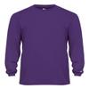 Badger Youth B-Core Long Sleeve T-Shirt, L, Purple-1 view 1
