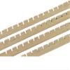 Earring Holder Slats for DIY Jewelry Organizer Frame, Custom Made Wood Rows (26, Stained Brown) view 4
