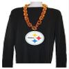 Aminco NFL Pittsburgh Steelers Printed Round Logo Fan Chain, Gold view 2