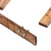 Creatively Cluttered Earring Holder Slats for DIY Jewelry Organizer Frame, Custom Made Wood Rows (22, Raw Wood) view 4