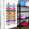 Bsetain Home Workout Room Yoga Mat Holder, Metal Foam Roller Display Shelf, Pilates Mats Organize Rack, Wall Mount (Size : 75cm/29.5in) view 2